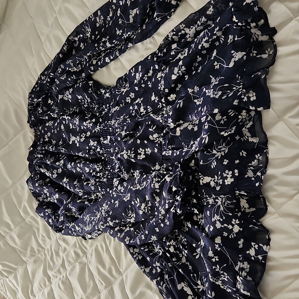 Floral mini dress